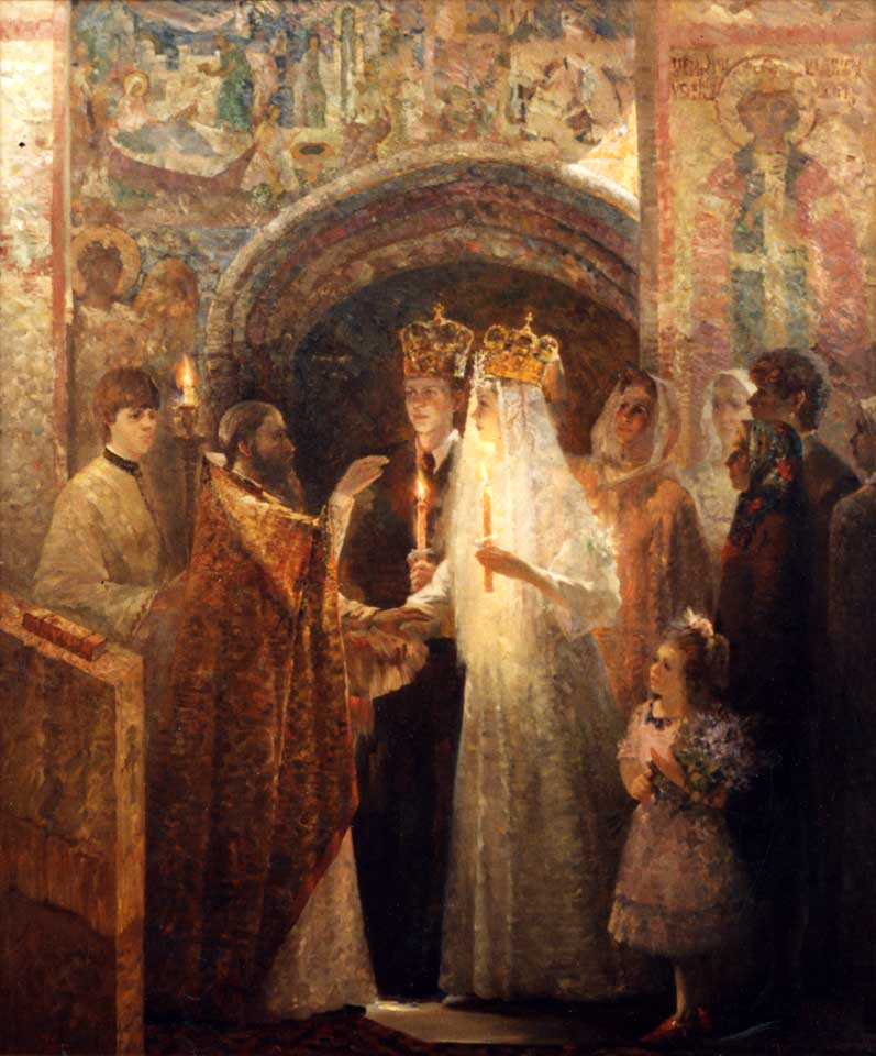 Венчание на Руси